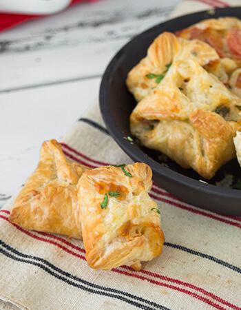 How to Make Stuffed Puff Pastry <br> Cooking with Puff Pastries at Home How to Make Stuffed Puff Pastry <br> Cooking with Puff Pastries at Home