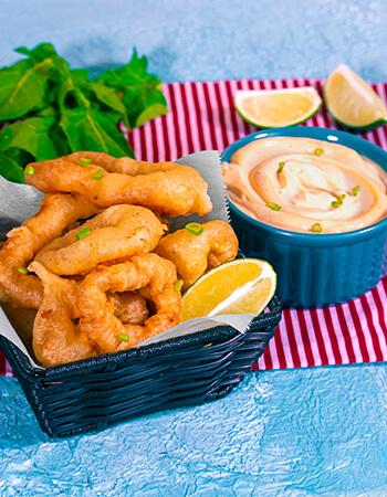 How to Make Calamari Tempura <br> Homemade Spicy Mayo Recipe How to Make Calamari Tempura <br> Homemade Spicy Mayo Recipe