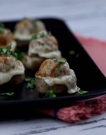 How to Make Cheddar Mushroom Mini Meatballs <br> Easy New Year’s Celebration Recipes How to Make Cheddar Mushroom Mini Meatballs <br> Easy New Year’s Celebration Recipes