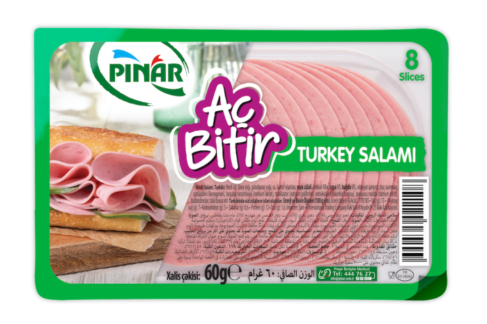 Pınar Sliced Turkey Meat Salami  Pınar Sliced Turkey Meat Salami