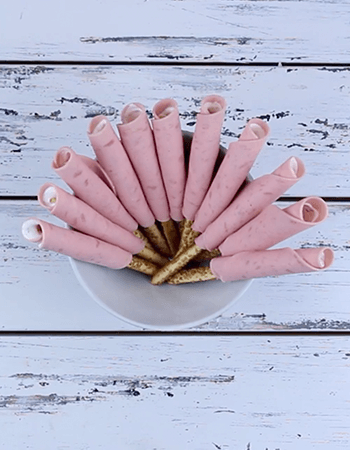 Salami Wrapped Sticks Salami Wrapped Sticks