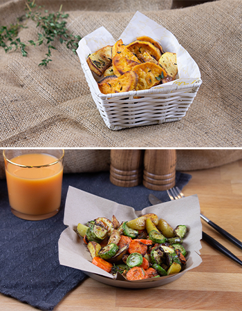 How to Make Potato Chips and Roasted Summer Vegetables