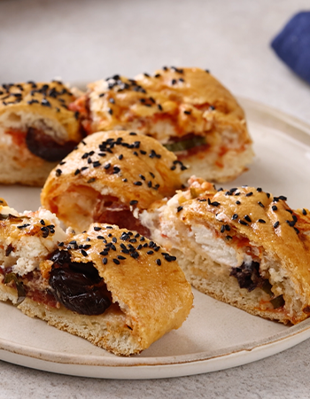 Stromboli with Labne